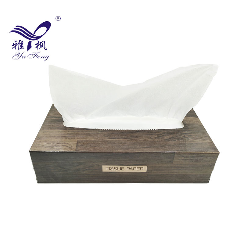 Toalla disponible del tejido facial del tejido facial de la caja de la venta al por mayor de la pulpa de madera de la Virgen