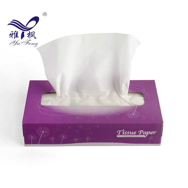 Tejido facial suave adaptable de la caja de papel del tejido de caja de 2 capas