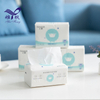 Tejido facial de papel suave del paquete de pulpa de madera virgen múltiple bacteriostático 4 capas