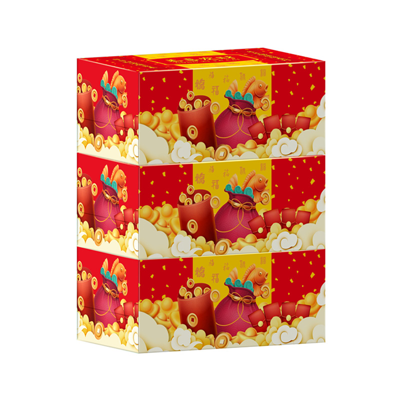 caja de pañuelos faciales personalizada