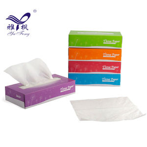 Tejido facial suave adaptable de la caja de papel del tejido de caja de 2 capas