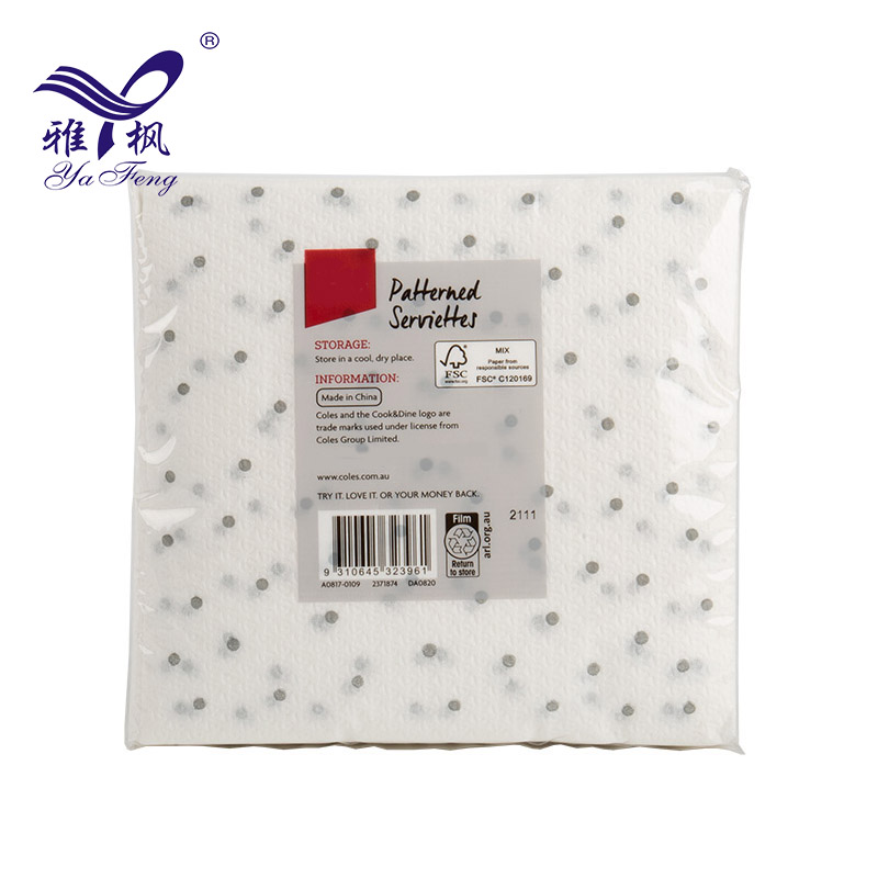 Servidor de papel de Serviette de fábrica de China