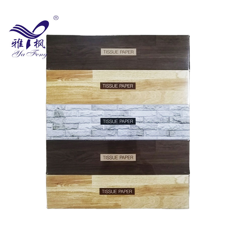 Toalla disponible del tejido facial del tejido facial de la caja de la venta al por mayor de la pulpa de madera de la Virgen