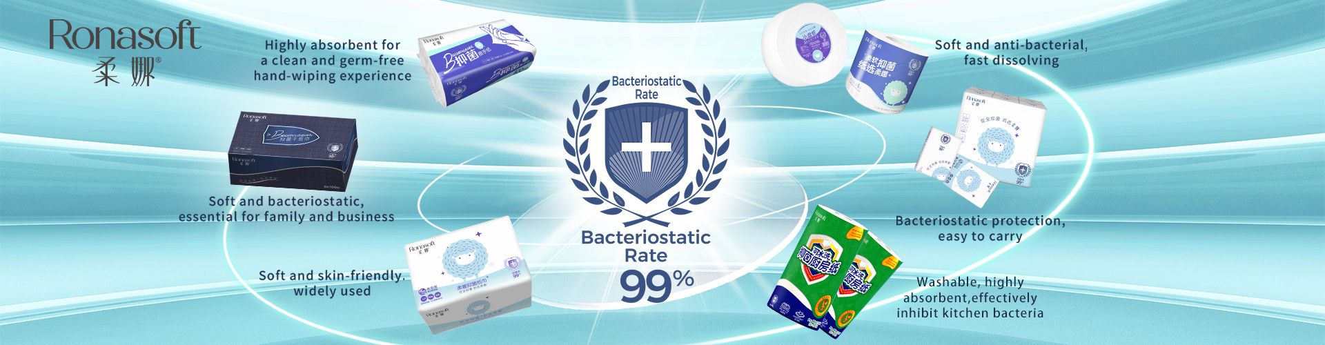Tejido bacteriostático 