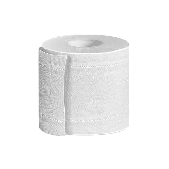 Dispensador de toallas de papel manos libres.
