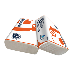 Toalla de papel manual OEM OEM Desechable Pulpa Virgin Pulp Fábrica Fábrica Al por mayor impresión personalizable personalizable